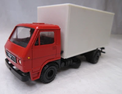 CONRAD 1:50 3137 MAN VW 8.90F KOFFER Box TRUCK Red SCARCE GOOD  DIECAST - Image 1 of 4