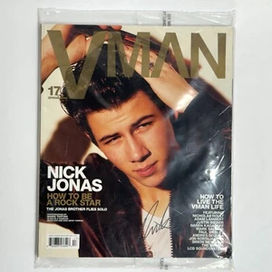 Nick Jonas VMan Magazine Spring 2010 Issue 17 BRAND NEW - Picture 1 of 9