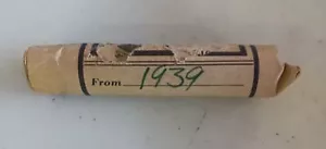 1939 - 1 rollo de 1 centavo de centavo de centavo canadiense. 50 monedas en total - Imagen 1 de 3