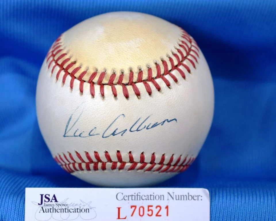 Richie Ashburn Jsa Coa Hand Signed National League Autograph Baseball - Image 1 of 1