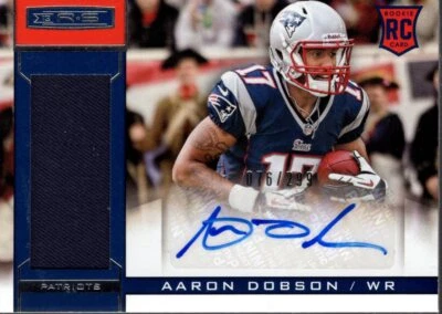 2013 Rookies and Stars Rookie Jersey Auto #201 Aaron Dobson Auto Jersey /299 - Image 1 of 2