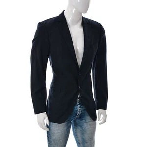 Tommy Hilfiger KEVIN-BROOKS Blazer top Suit 100% Wool Men Office Wear Size 52 - Picture 1 of 8