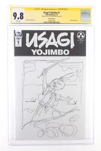 Usagi Yojimbo #1 - IDW Publishing 2019 CGC 9.8 SKETCH BY STAN SAKAI  - Picture 1 of 2