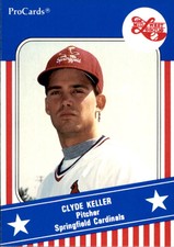 1991 Midwest League All-Stars ProCards #MWL14 Clyde Keller Carmichael California