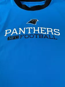 NFL Carolina Panthers Camisa Para Hombres XLarge Azul NFC Nylon Reebok Manga Corta - Imagen 1 de 11