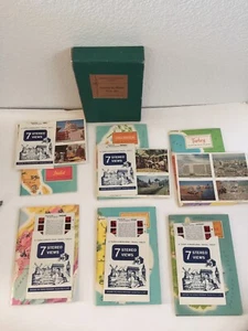 1962 American Geographical Society Around The World 6 Programs Plus Stereo Views - Picture 1 of 11