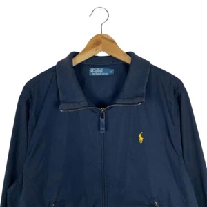 Chaqueta Ralph Lauren Harrington Azul Marino/Amarillo - Talla Para Hombre L - Imagen 1 de 7