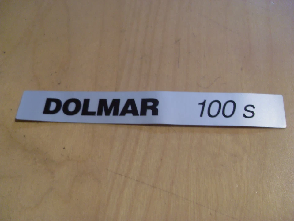 Original Aufkleber Dolmar 100 Super (980114127 ) - Bild 1 von 1
