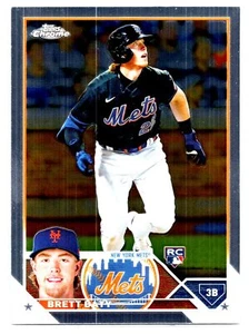 2023 Topps Chrome #204 Brett Baty - Picture 1 of 2