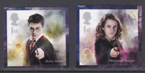 PM64 Sg4152-4153 2018 Harry Potter self adhesive stamps from booklet U/M