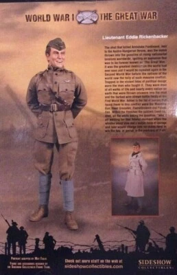 Bayonetas y alambre de púas Sideshow Collectibles como nuevas en caja: teniente Eddie Rickenbacker Foto 1 de 4