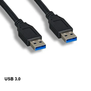 Lot10 10' Spuer Speed USB 3.0 Type A Cable 5Gbps Male Sync Charge Connect Data - Picture 1 of 1