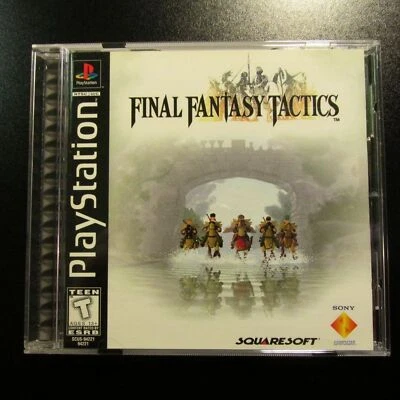 Final Fantasy Tactics (SONY PlayStation 1, 1998) PS1 COMPLETE NEW PRISTINE MINT - Image 1 of 4