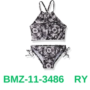 Kanu Surf Girls' Daisy UPF 50+ Beach Sport Halter Tankini 2-Piece Swimsuit, 5 - Picture 1 of 3