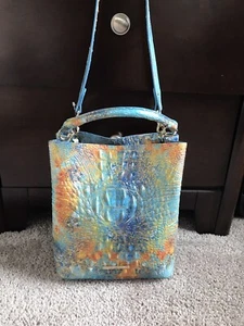 BRAHMIN AMELIA REEF MEDIUM MELBOURNE BEAUTIFUL SIGNATURE NEW WITH TAGS - Picture 1 of 7