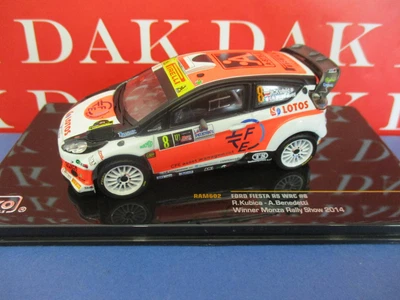 Die cast 1/43 Modellino Auto Ford Fiesta RS WRC Rally Monza 2014 R.Kubica by Ixo - Immagine 1 di 4