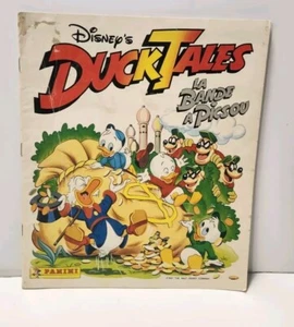 Vintage Disney Duck Tales 1987 Panini Sticker Book FRENCH Album - Picture 1 of 7