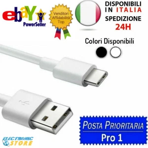 Cavo Tipo C 3.1 Ricarica Rapida Dati USB Samsung Huawei LG Xiaomi Asus Zenfone  - Foto 1 di 3