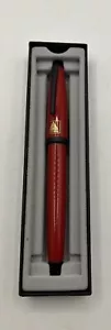 CITGO Oil And Gas | Vintage Fountain Pen Holder| Parker Vector Burgandy | France - Picture 1 of 6