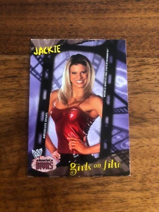2002 Fleer WWE Absolute Divas Girls on Film Jackie Gayda #100 - Picture 1 of 2