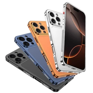 Metall Rahmen für iPhone 16 15 14 13 Pro Max - Inkl. Upgrade auf 17 Pro Max DE - Bild 1 von 18