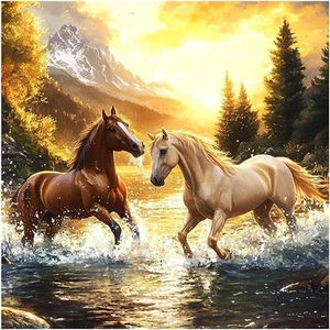 Diamond Painting Kit DIY 5D Full Drill Rhinestone Art for Adults Kids Home Decor - Picture 1 of 7