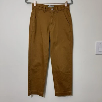 EVERLANE 女式直筒休闲裤 4 码高腰弹力 — 第 1/4 张图片