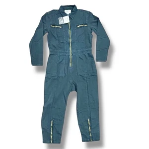 Neu mit Etikett Free People X Sandrine Rose Größe M grau Reißverschluss Langarm Overall - Bild 1 von 7