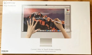 Magic Touchscreen Frame with Stylus Pen for iMac 24 in M1 M3 M4 2021/2023/2024 - Picture 1 of 6