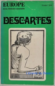 Europe n°594 Descartes Collectif 1978 - Imagen 1 de 7