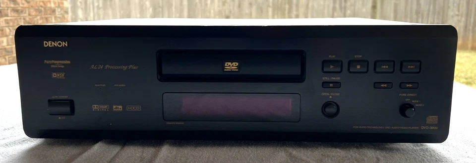 Reproductor de DVD Denon DVD-3800 de gama alta hecho en Japón - probado, excelente, audiófilo EX Foto 1 de 4