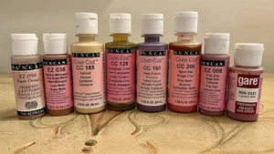 Lot Duncan EZ Stroke-CC-Cover Coat-Ceramic Under Glaze Paint 04 Bisque-Greenware - Picture 1 of 22