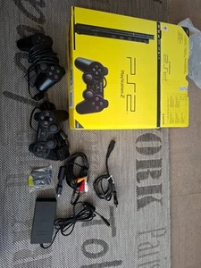 Playstation II Konsole mit OVP und 8 MB Speicherkarte - Bild 1 von 4