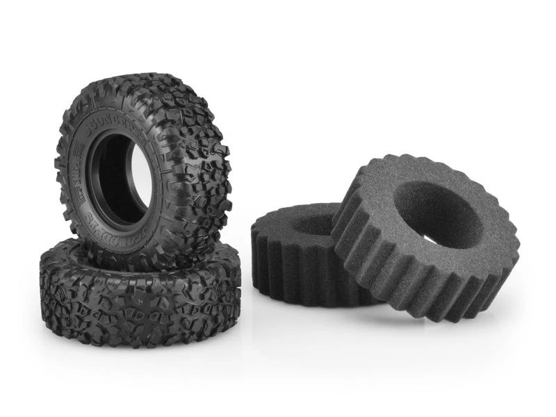 JConcepts Landmines Scale Country Class 1 1.9" Crawler Tires (Green) (2) - Image 1 of 1