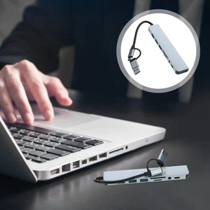 Type-C Expansion Dock Usb Additional Ports for Laptop Multi-port Hub - Afbeelding 1 van 12