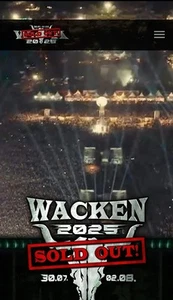 2 X Wacken Open Air WOA W:O:A Tickets 2025 (Umpersonalisierung INKL.) - Bild 1 von 1
