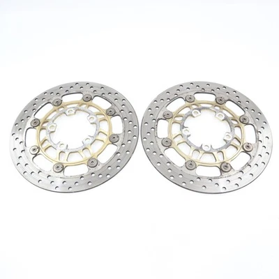 06 07 08 Rotores de freno delanteros Triumph Daytona 675 discos rotor derecho izquierdo OEM D50 Foto 1 de 4