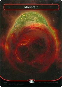 MTG MOUNTAIN FOIL 294 EXC - UNFINITY MONTAGNA - UNF - MAGIC - Picture 1 of 1