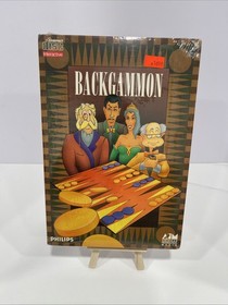 Backgammon Philips Cd-I CDI Brand New Factory Sealed Video Game RARE