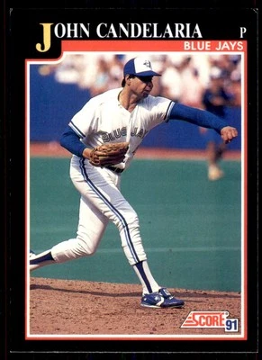 1991 Score John Candelaria Toronto Blue Jays #791 - Image 1 of 2