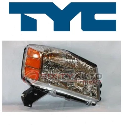TYC Right Headlight Assembly for 2004-2007 Nissan Titan Electrical Lighting il Foto 1 de 4