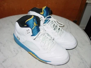 2013 Nike Air Jordan Retro 14 "Laney 2013" weiß/Varsity Royal Schuhe! Größe 14 - Bild 1 von 15