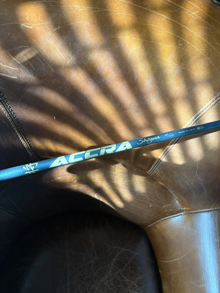 Raro Accra Shogun Verde 62/M5 X-Rígido Flex-Eje con Punta Cobra 43 pulgadas Foto 1 de 4