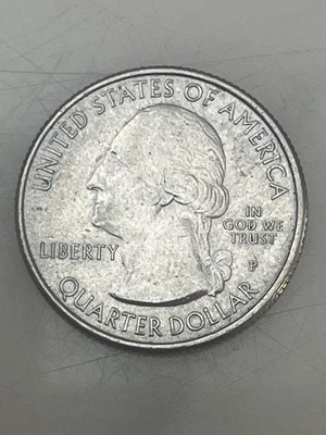 2015 P 25 Cent Us Coin Saratoga Die Chip - Image 1 of 3