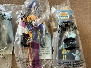 BURGER KING KIDS CLUB - JOROBADO DE NOTRE DAME - NUEVO EN PAQUETE - 4 juguetes - Imagen 1 de 6