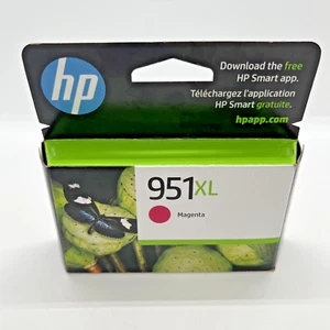 HP 951XL Magenta Printer Ink Cartridge - New Sealed - EXP 05/25 - Photo 1/5