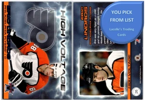 2000-01 Pacific Vanguard High Voltage NHL Hockey Cards - U-Pick From List - Picture 1 of 65