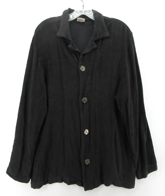 CP абажуры верхний женщин средний черный Terry Sausalito рубашка богемное минималистский окрашенный винтажный - Изображение 1 из 4