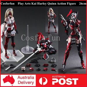 Play Arts Kai Harley Quinn VARIANT Tetsuya Nomura Action Figures Model 10in Toys