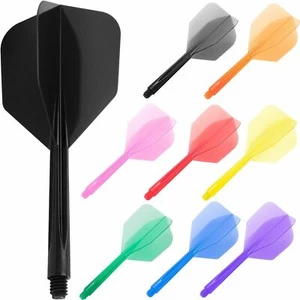 1 x Set Condor Small Shape Dart Flights Stems Shafts Integrated System - Picture 1 of 12